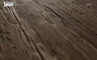 Startseite der Tischlerei Jaud mit Holzmaserung